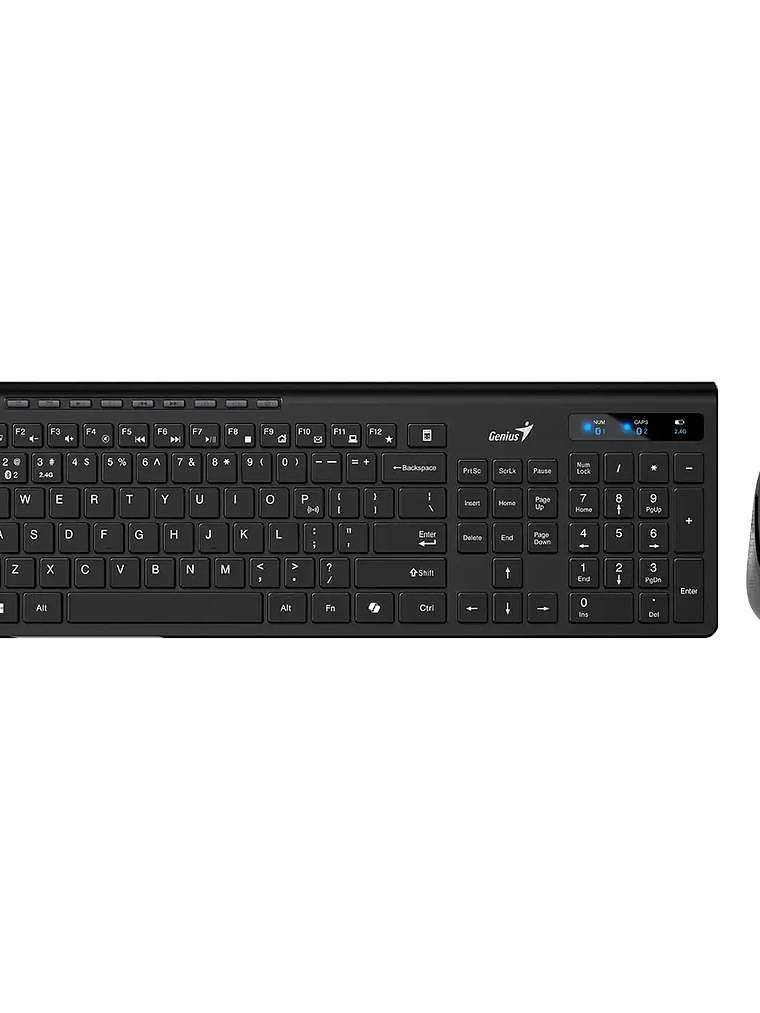 SlimStar 8230 Combo Teclado y Ratón Inalámbrico Bluetooth 5.3 y 2.4GHz con Función AI Copilot Multidispositivo 2