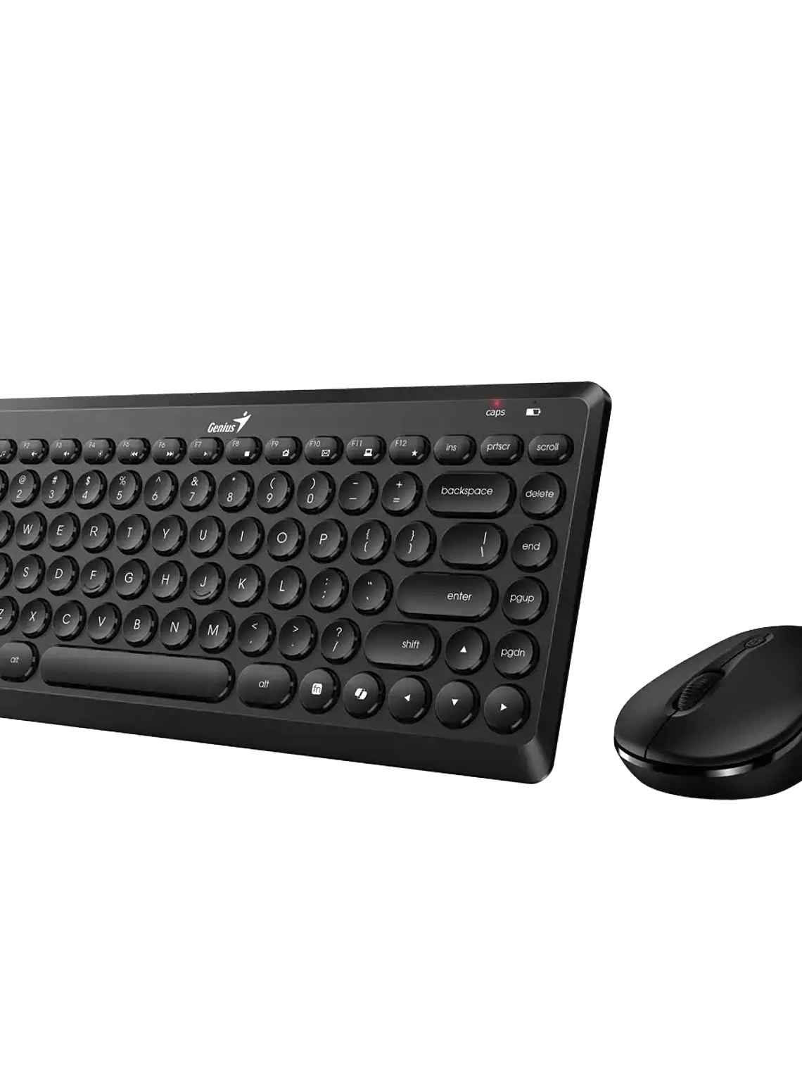 Genius LuxeMate Q8000 TKL Wireless Kit Teclado y Mouse Inalámbrico Compacto USB  1