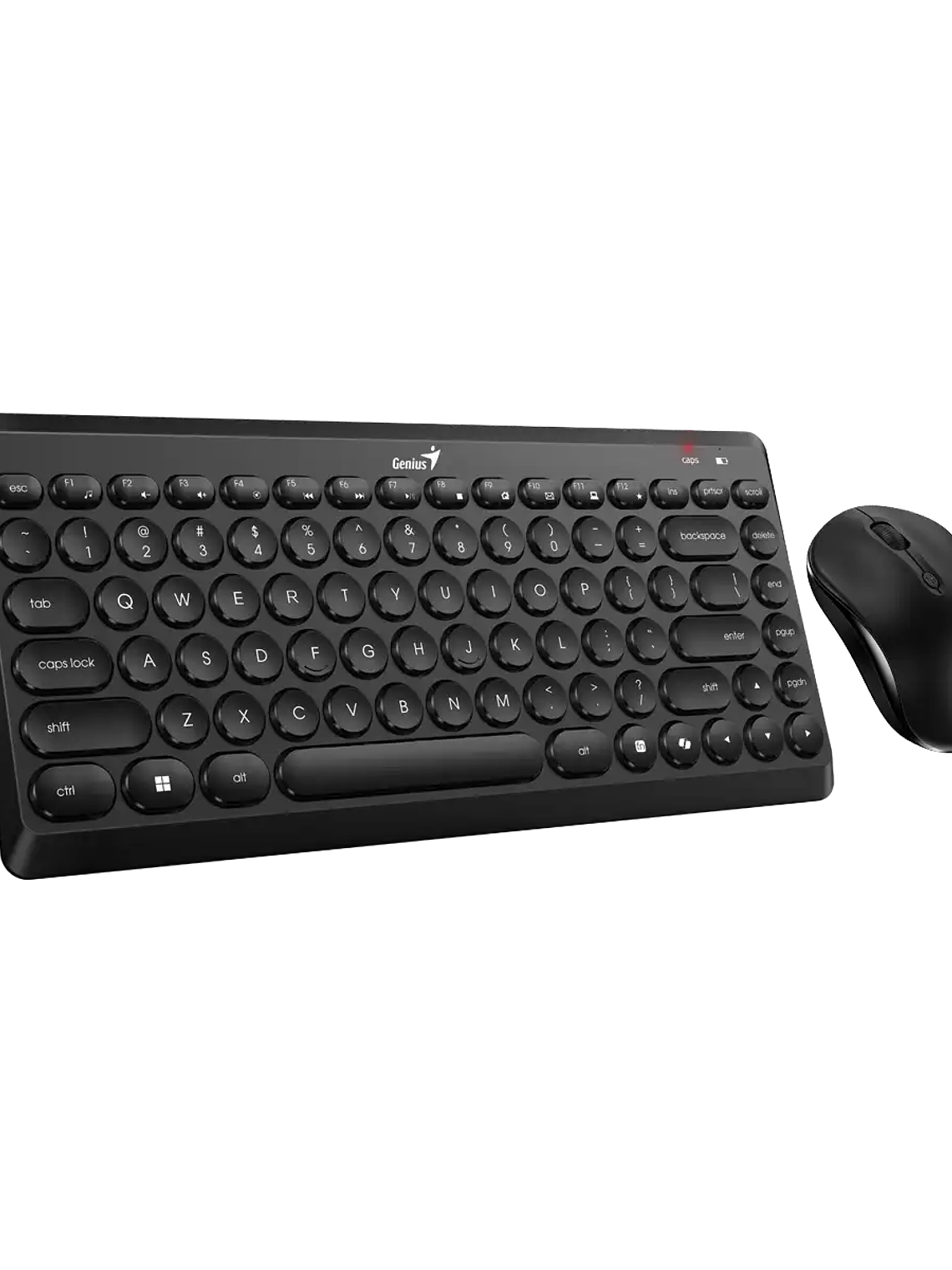 Genius LuxeMate Q8000 TKL Wireless Kit Teclado y Mouse Inalámbrico Compacto USB  2