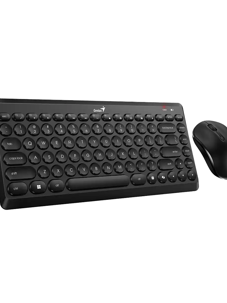 Genius LuxeMate Q8000 TKL Wireless Kit Teclado y Mouse Inalámbrico Compacto USB  2