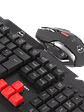 Kit Gamer Inalámbrico Halion Saturno HA-KW509C – Teclado Multimedia + Mouse Óptico Inalámbrico de Alta Precisión - Miniatura 3