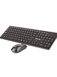Kit Teclado y Mouse Halion HA-K210W USB 107 Teclas + Mouse 1200 DPI Compatible Windows Mac Android - Miniatura 1