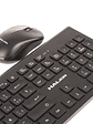 Kit Teclado y Mouse Halion HA-K210W USB 107 Teclas + Mouse 1200 DPI Compatible Windows Mac Android - Miniatura 3