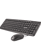 Kit Teclado Standard y Mouse USB Halion HA-K420C 105 Teclas + Mouse 800 DPI Compatible Windows Mac Android - Miniatura 2