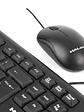 Kit Teclado Standard y Mouse USB Halion HA-K420C 105 Teclas + Mouse 800 DPI Compatible Windows Mac Android - Miniatura 3