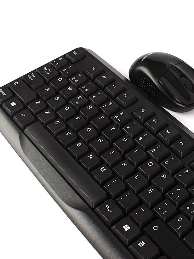Kit Teclado Office y Mouse USB Halion HA-K429C 104 Teclas + Mouse 1000 DPI Compatible Windows Mac Android 3