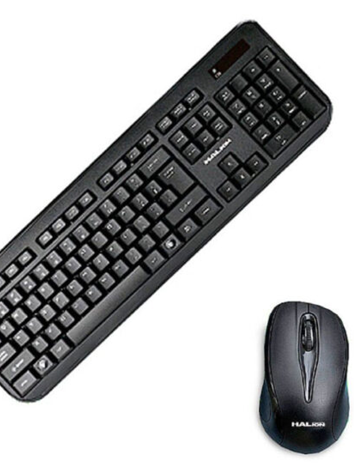 Kit Teclado y Mouse Inalámbrico Halion HA-K206W con Receptor Nano USB Alcance 10 Metros Compatible Windows 3