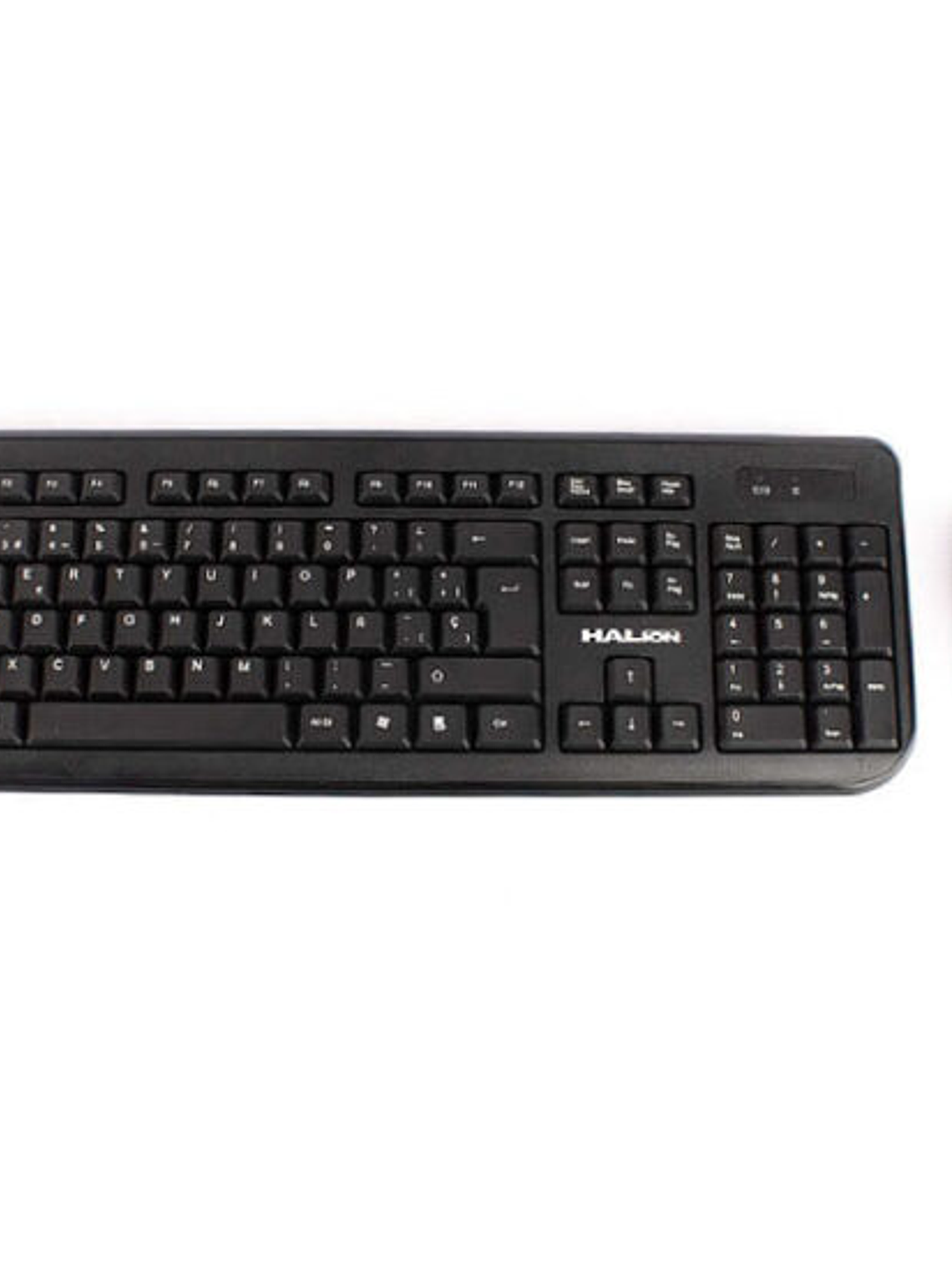 Kit Teclado y Mouse Inalámbrico Halion HA-K206W con Receptor Nano USB Alcance 10 Metros Compatible Windows 1