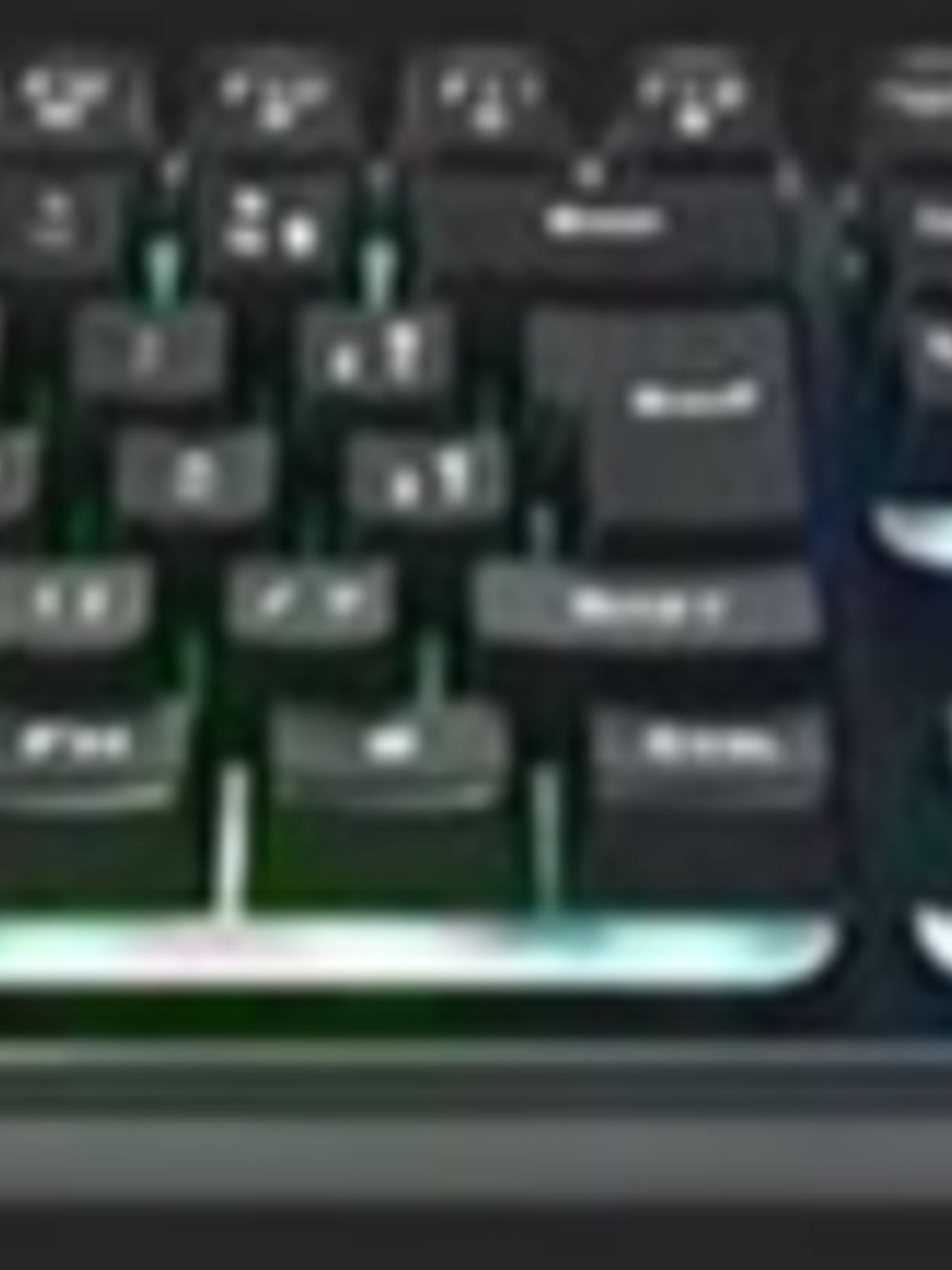 Combo Teclado y Mouse HP KM300F ABNT2 USB Gamer con Iluminación LED Multicolor Ergonomía Profesional 3