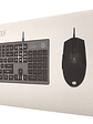 Combo Teclado y Mouse HP KM300F ABNT2 USB Gamer con Iluminación LED Multicolor Ergonomía Profesional - Miniatura 2