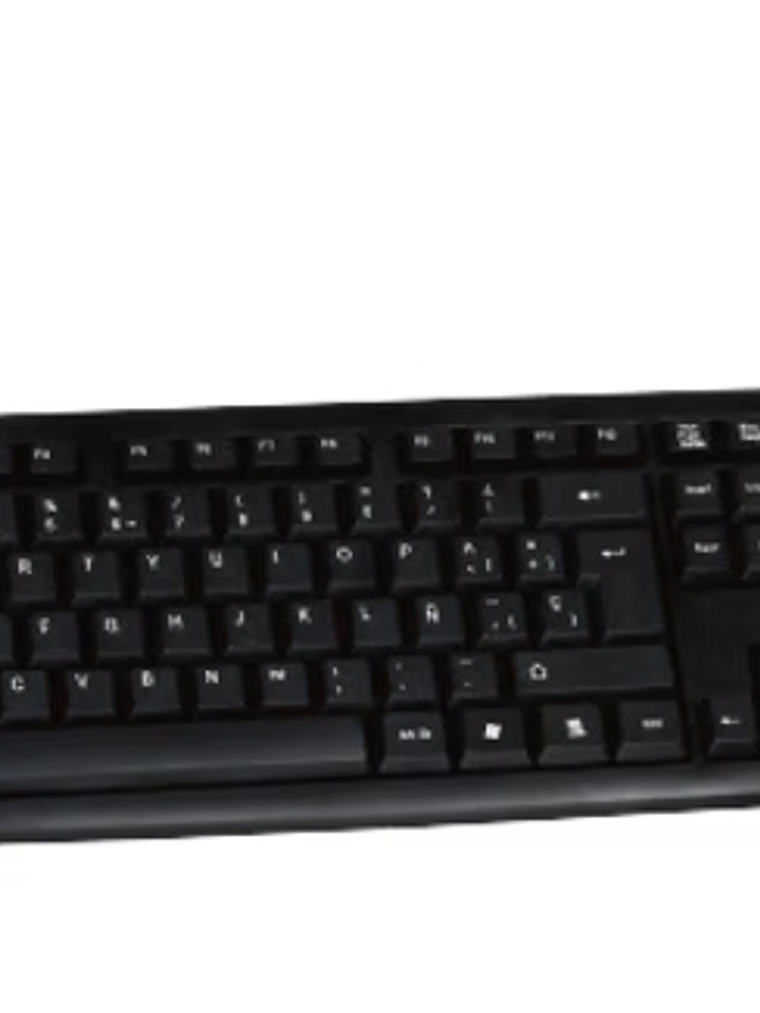 Kit Teclado y Mouse USB iBLUE 74014-BK Resistente a Salpicaduras Compatible Windows, Mac y Linux 1