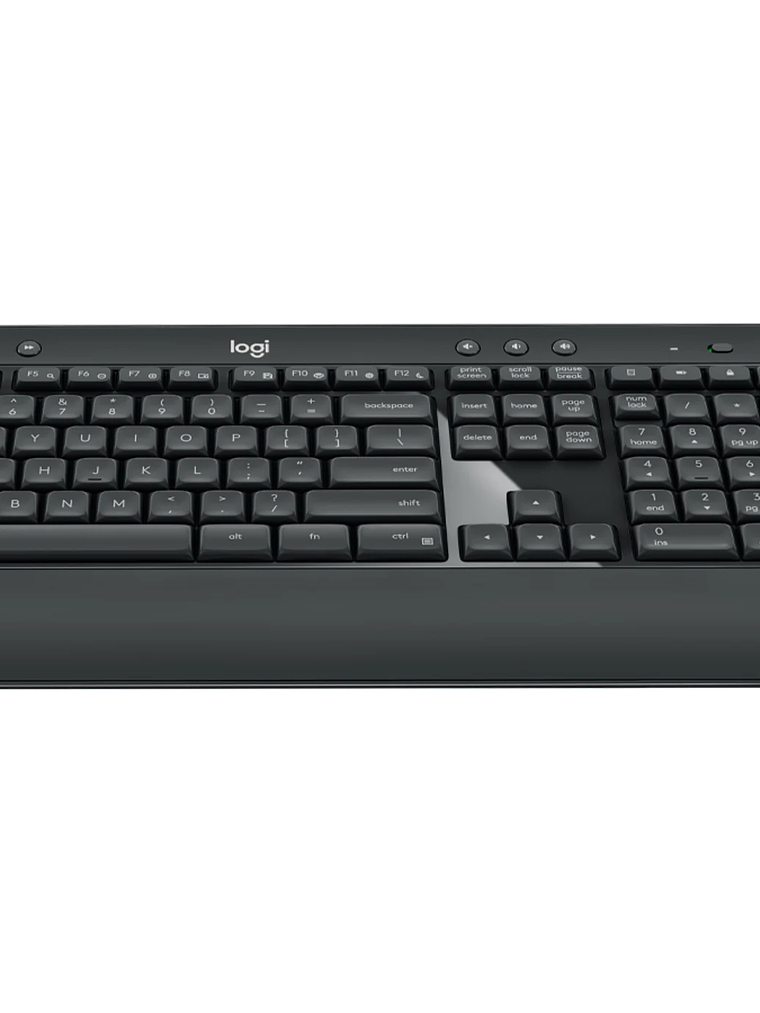 Combo Teclado y Mouse Inalámbrico Logitech MK540 Advanced con Reposamuñecas y Batería de Larga Duración 3