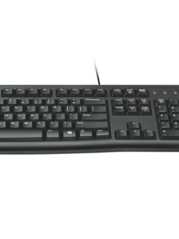 Combo Teclado y Mouse USB Logitech MK120 con Diseño Resistente y Conexión Plug and Play 1