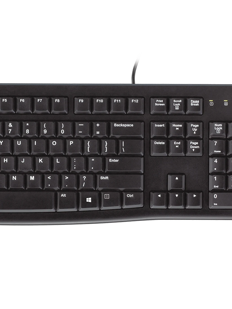 Combo Teclado y Mouse USB Logitech MK120 con Diseño Resistente y Conexión Plug and Play 2