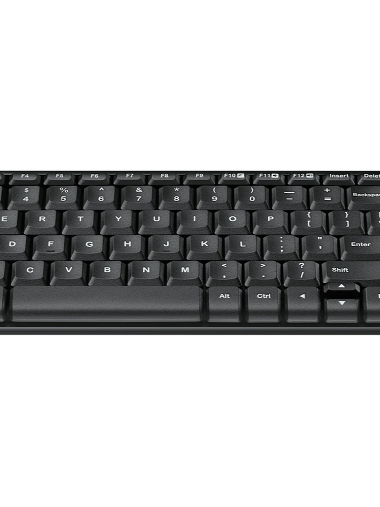 Combo Inalámbrico Logitech MK220 Teclado y Mouse Compacto con Receptor USB 3