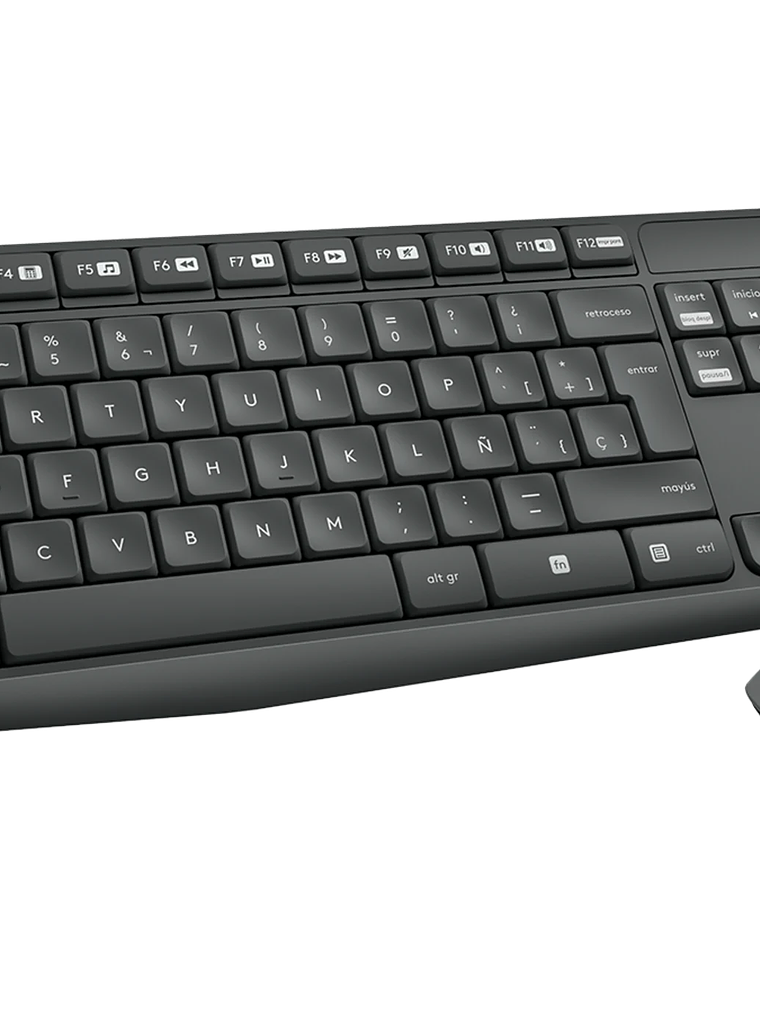 Combo Inalámbrico Logitech MK235 Teclado y Mouse Resistente con Batería de Larga Duración 2
