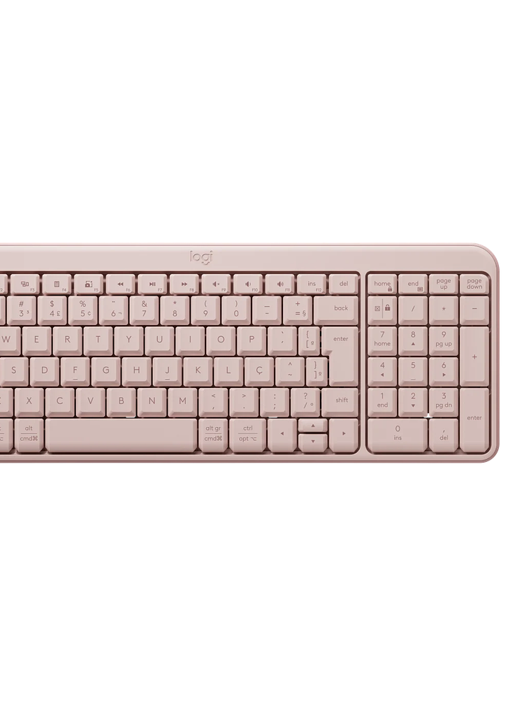 Combo Inalámbrico Bluetooth Logitech MK250 Compact con Teclado Numérico y Mouse 1000 DPI 1