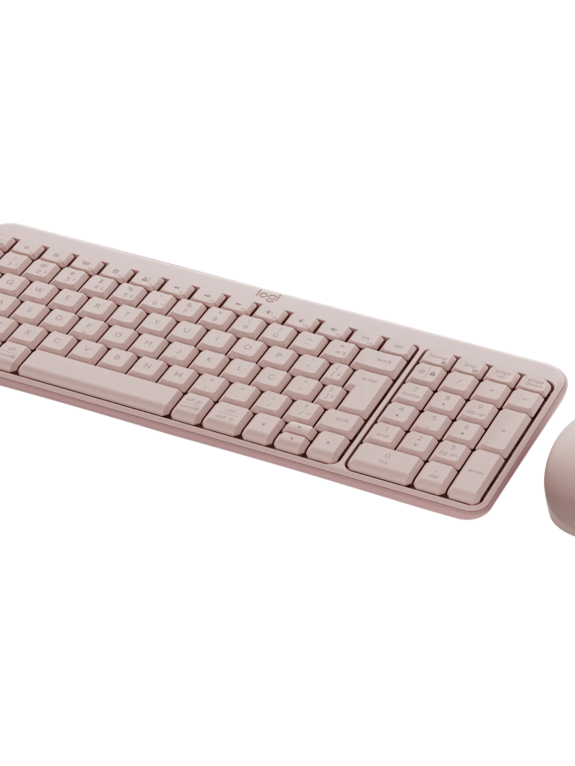 Combo Inalámbrico Bluetooth Logitech MK250 Compact con Teclado Numérico y Mouse 1000 DPI 4