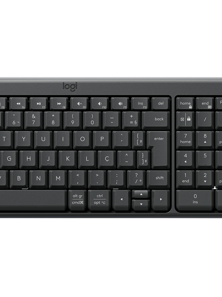 Combo Inalámbrico Bluetooth Logitech MK250 Compact con Teclado Numérico y Mouse 1000 DPI 8