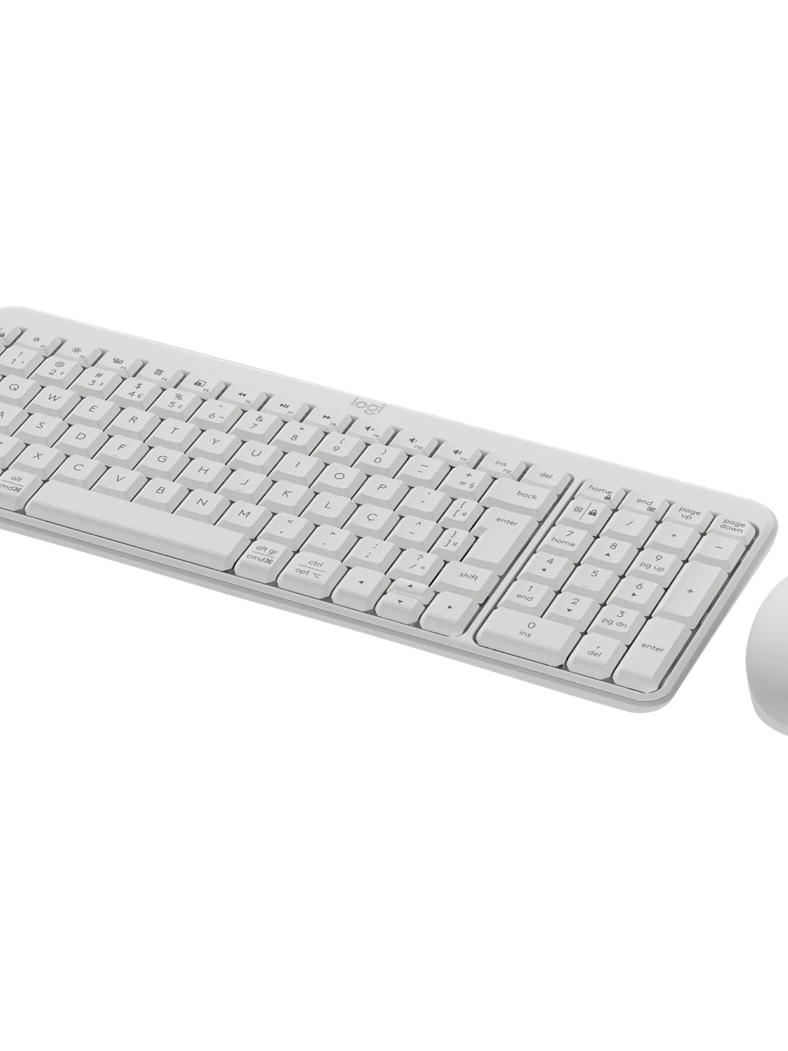 Combo Inalámbrico Bluetooth Logitech MK250 Compact con Teclado Numérico y Mouse 1000 DPI 10