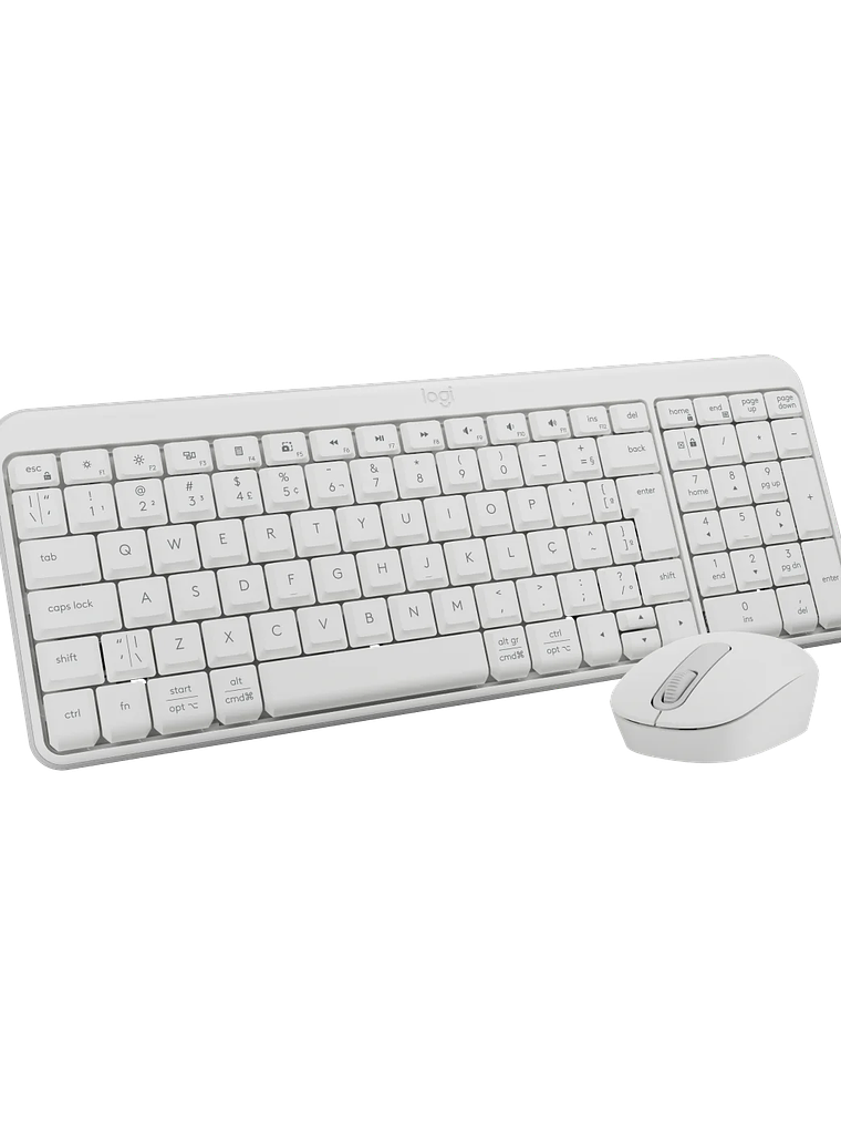 Combo Inalámbrico Bluetooth Logitech MK250 Compact con Teclado Numérico y Mouse 1000 DPI 12