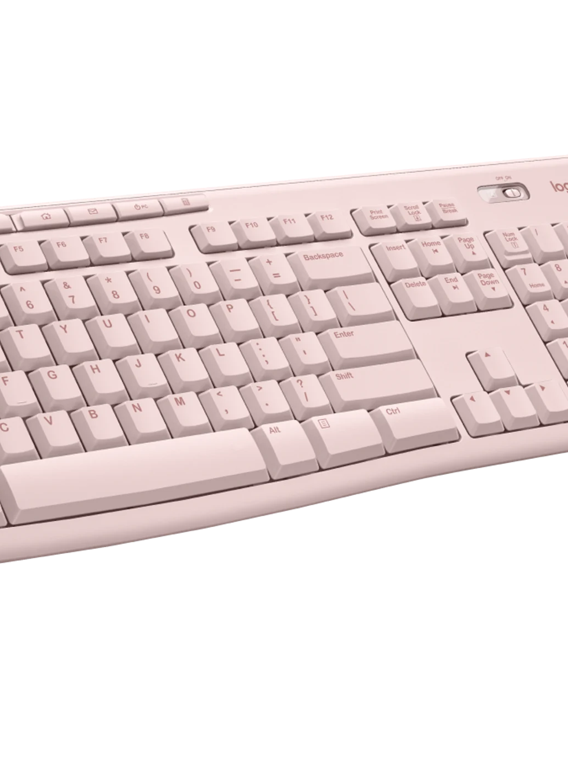 Combo Inalámbrico Logitech MK270 Teclado Completo con Teclas Multimedia y Mouse Óptico 3