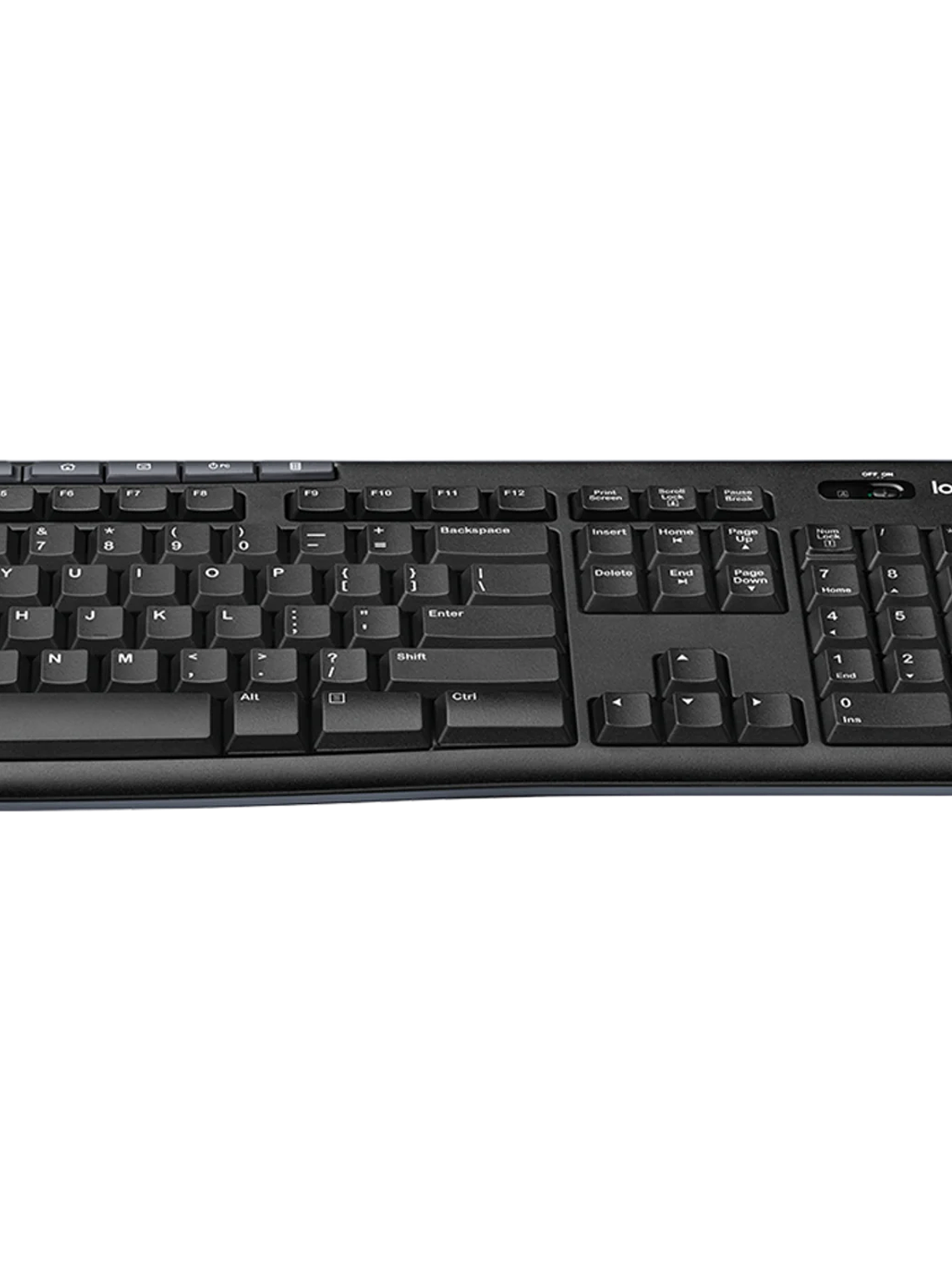 Combo Inalámbrico Logitech MK270 Teclado Completo con Teclas Multimedia y Mouse Óptico 6