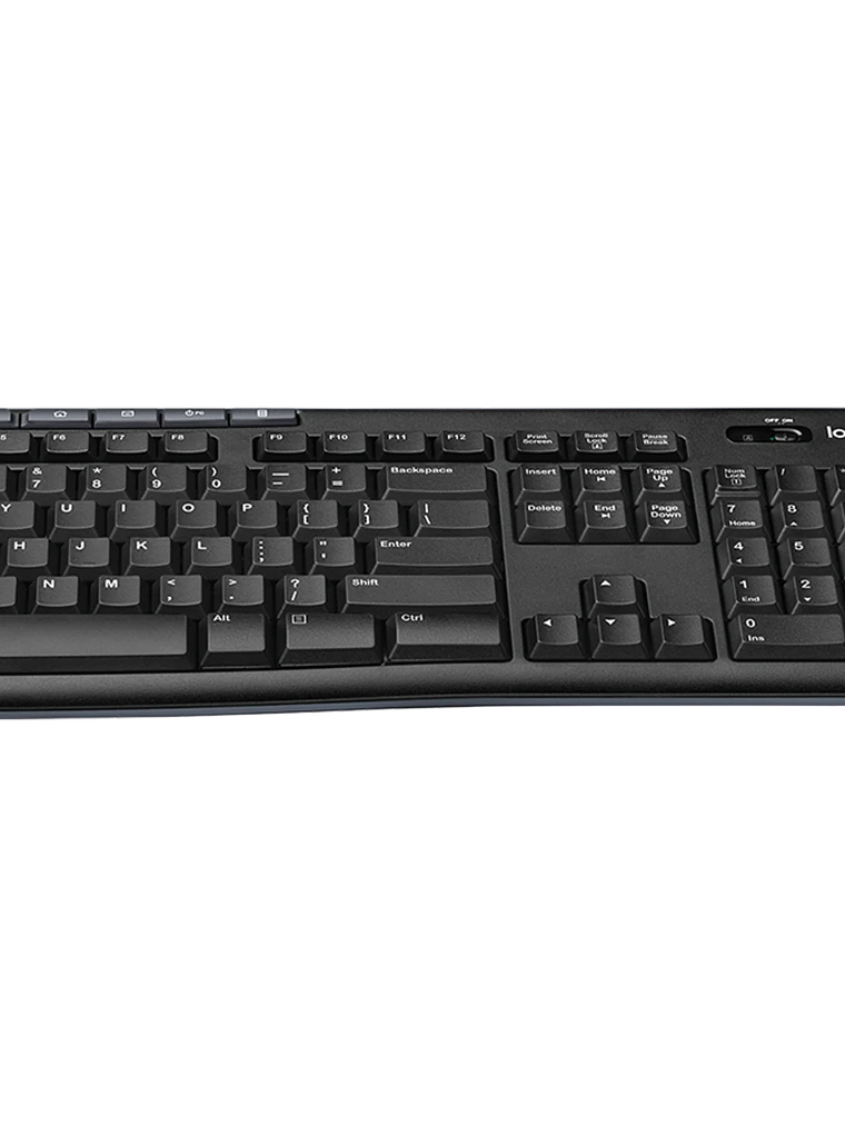 Combo Inalámbrico Logitech MK270 Teclado Completo con Teclas Multimedia y Mouse Óptico 6