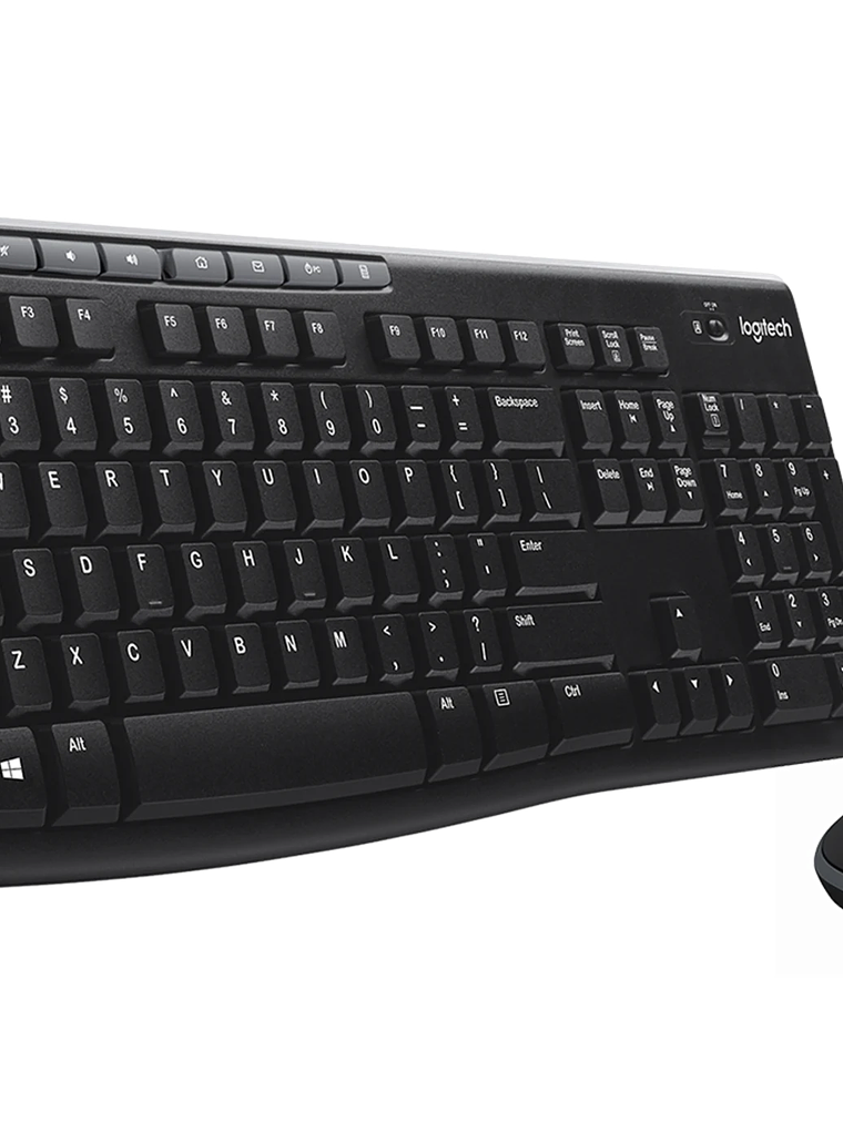 Combo Inalámbrico Logitech MK270 Teclado Completo con Teclas Multimedia y Mouse Óptico 7