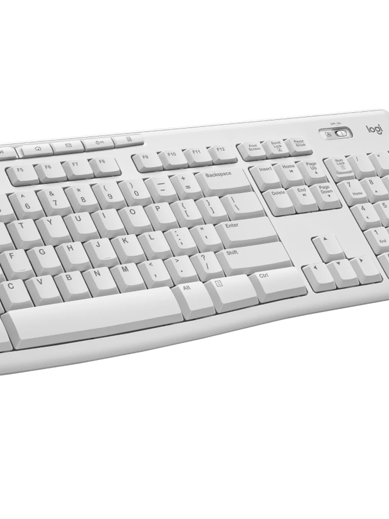 Combo Inalámbrico Logitech MK270 Teclado Completo con Teclas Multimedia y Mouse Óptico 12