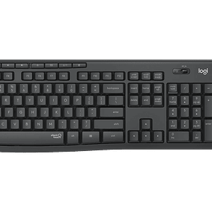 Combo Inalámbrico Logitech MK295 Silent con Teclado y Mouse Silencioso