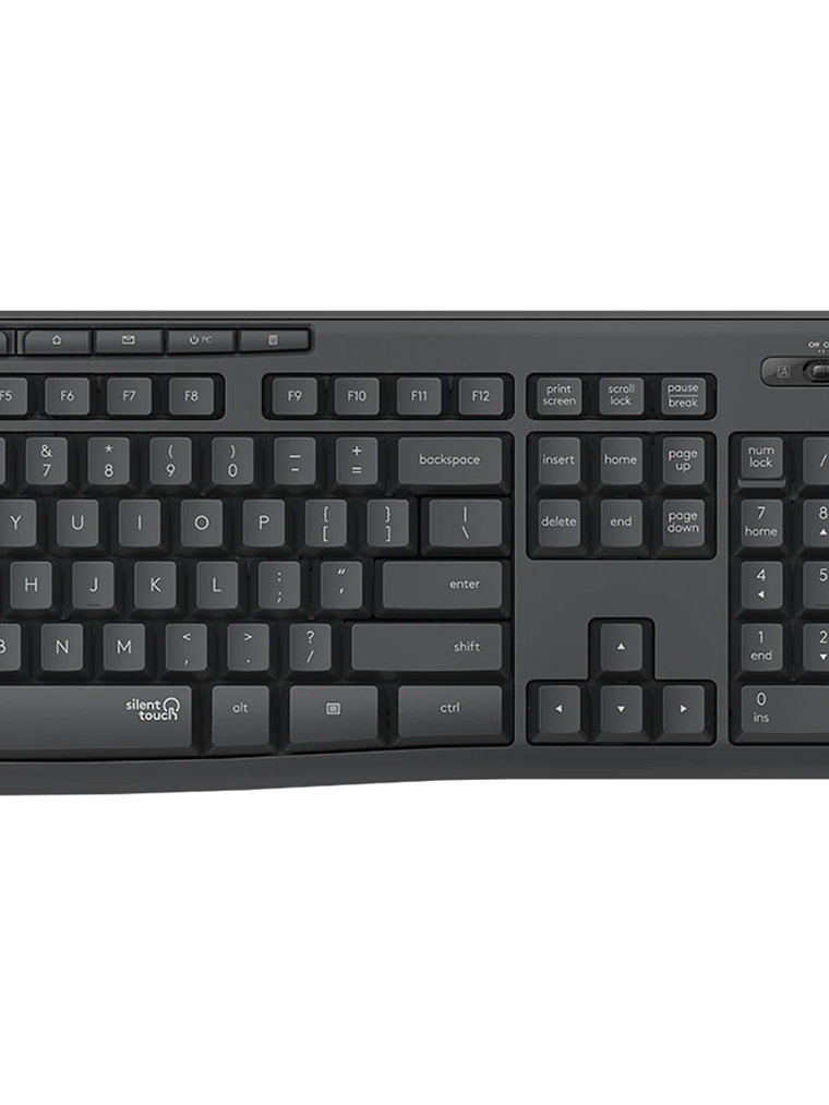 Combo Inalámbrico Logitech MK295 Silent con Teclado y Mouse Silencioso 1