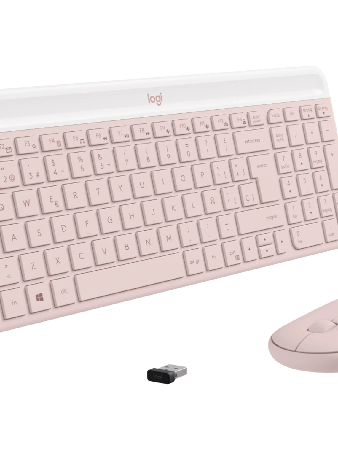 Combo Inalámbrico Logitech MK470 Slim con Teclado y Mouse Compactos y Silenciosos 3