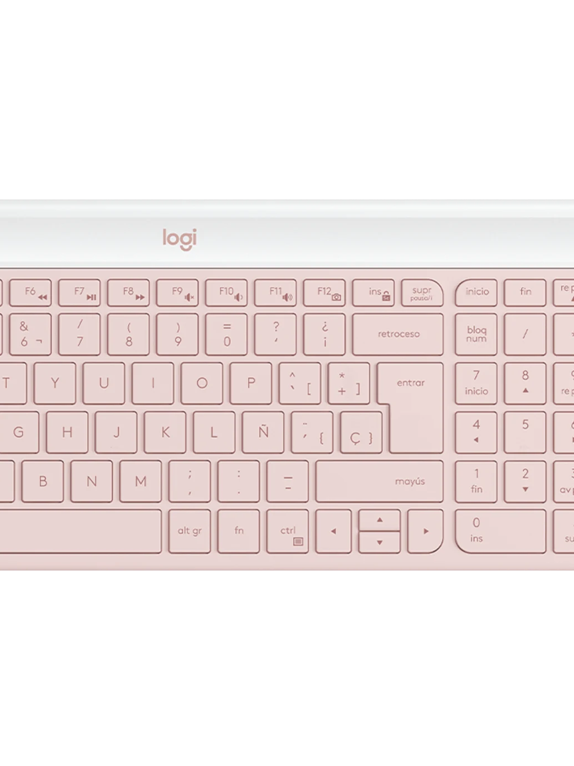 Combo Inalámbrico Logitech MK470 Slim con Teclado y Mouse Compactos y Silenciosos 1