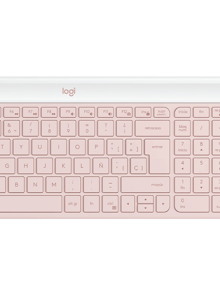 Combo Inalámbrico Logitech MK470 Slim con Teclado y Mouse Compactos y Silenciosos 1