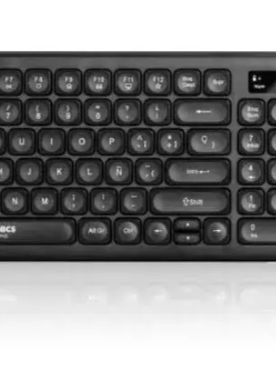 Kit Teclado y Mouse Inalámbrico Micronics Liquid One MIC WT805 Multimedia  1