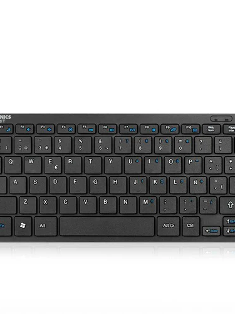 Kit Teclado y Mouse Inalámbrico Micronics Spirit WT800 2.4GHz con 12 Teclas Multimedia 2