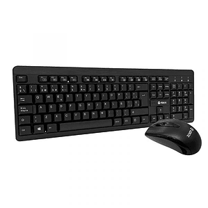 Kit Inalámbrico Teclado y Mouse TEROS TE-4061N 2.4GHz con Receptor Nano USB