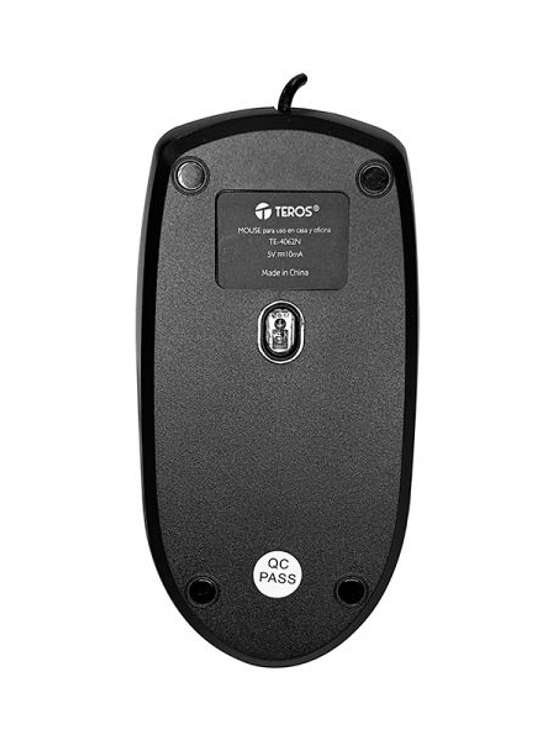 Kit Teclado y Mouse TEROS TE-4062N USB en Español con Diseño Elegante Negro 3