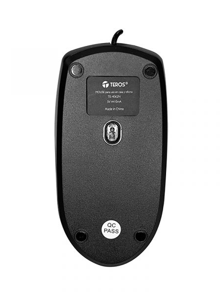 Kit Teclado y Mouse TEROS TE-4062N USB en Español con Diseño Elegante Negro 3