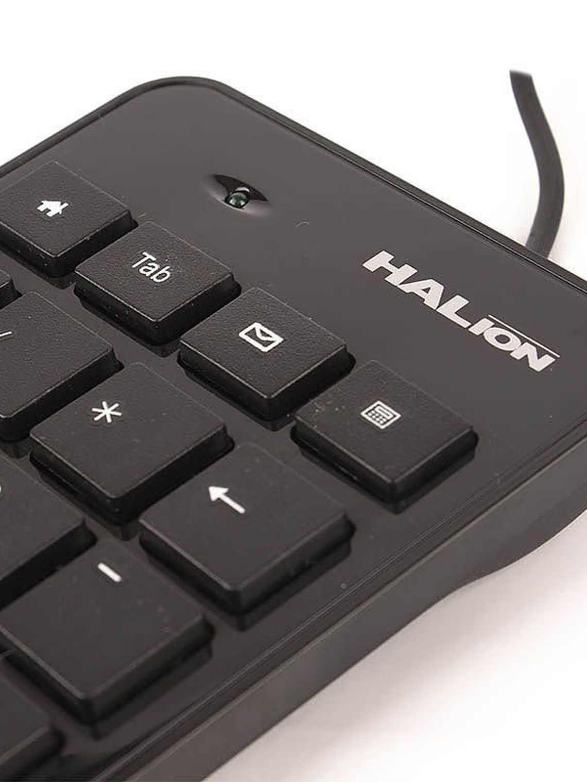 Teclado Numérico HALION K-119 USB 23 Teclas Color Negro 3