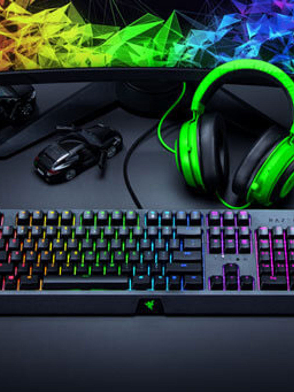 Razer BlackWidow Teclado Mecánico Gamer con Switches Verdes, Iluminación RGB y Durabilidad Extrema 2