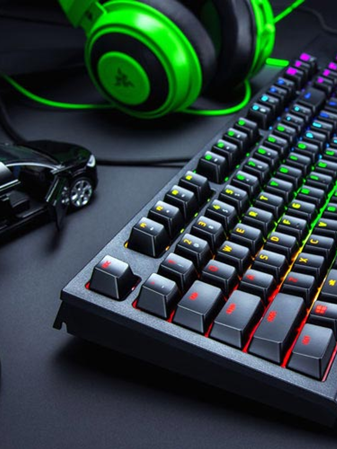 Razer BlackWidow Teclado Mecánico Gamer con Switches Verdes, Iluminación RGB y Durabilidad Extrema 3