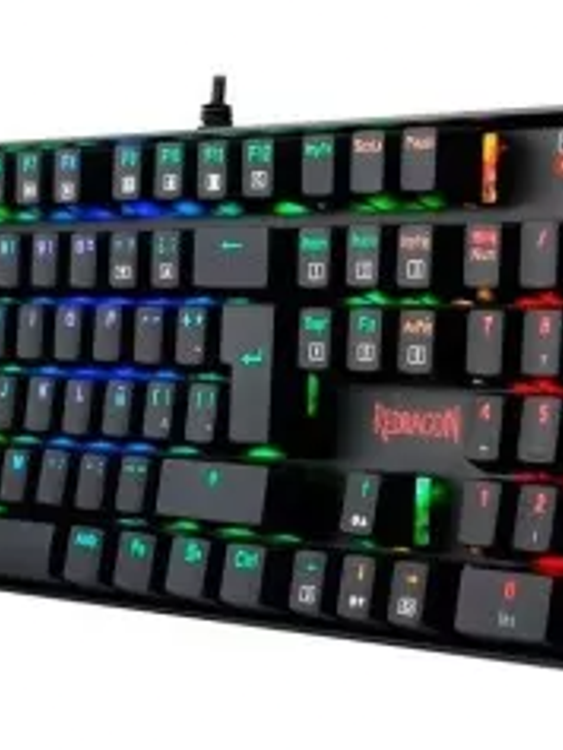 Redragon Mitra K551RGB-1 SP Teclado Gamer Mecánico Full Size con Switch Red y Retroiluminación RGB 2