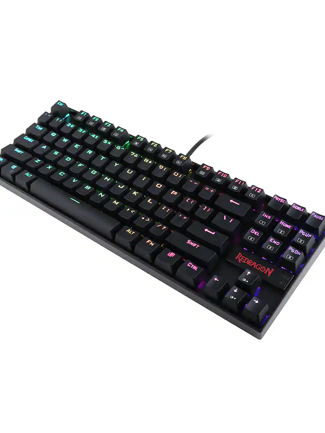 Teclado Mecánico Gamer Redragon Kumara K552RGB-1 TKL RGB Switch Blue USB Anti-Ghosting  3