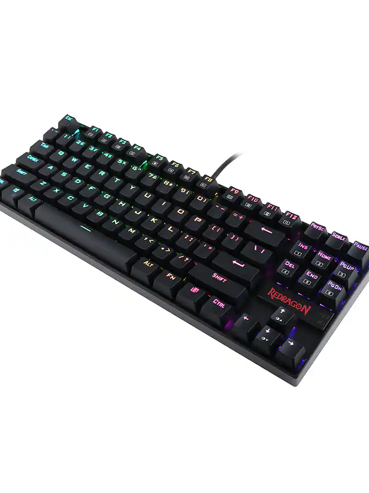 Teclado Mecánico Gamer Redragon Kumara K552RGB-1 TKL RGB Switch Blue USB Anti-Ghosting  3