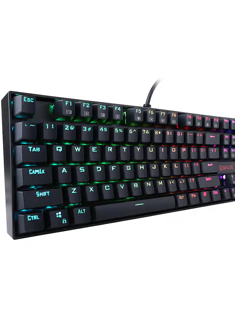 Teclado Mecánico Gamer Redragon Kumara K552RGB-1 TKL RGB Switch Blue USB Anti-Ghosting  4