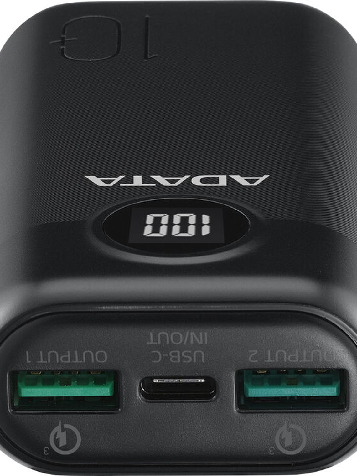 Batería Portátil ADATA P10000QCD 10000mAh Power Bank 22.5W con Pantalla Digital y Carga Rápida 2