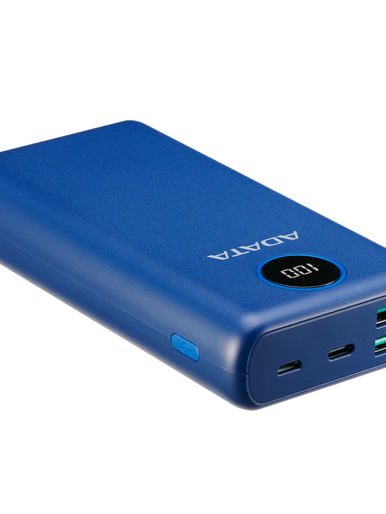 Batería Portátil ADATA P20000QCD 20000mAh Power Bank 18W Carga Rápida USB-C PD QC 3.0 1