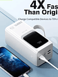 Batería Portátil BAVIN PC1032S 50000mAh 22.5W Power Bank Carga Rápida con 4 USB y Doble Type-C - Miniatura 3